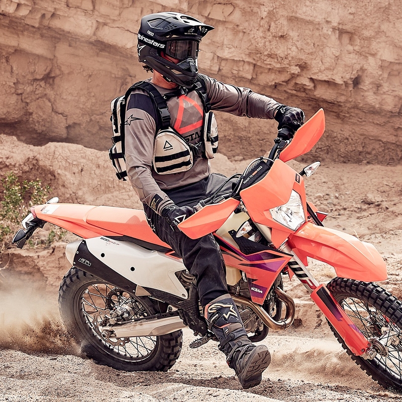 Alpinestars Techdura motocrosstrøje brun