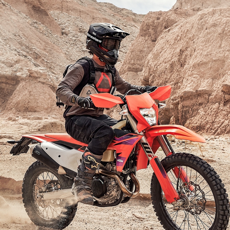 Alpinestars Techdura motocrosstrøje brun