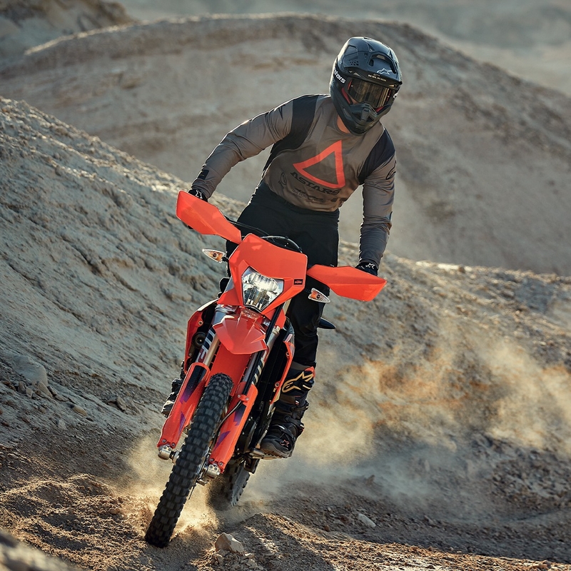 Alpinestars Techdura motocrosstrøje brun