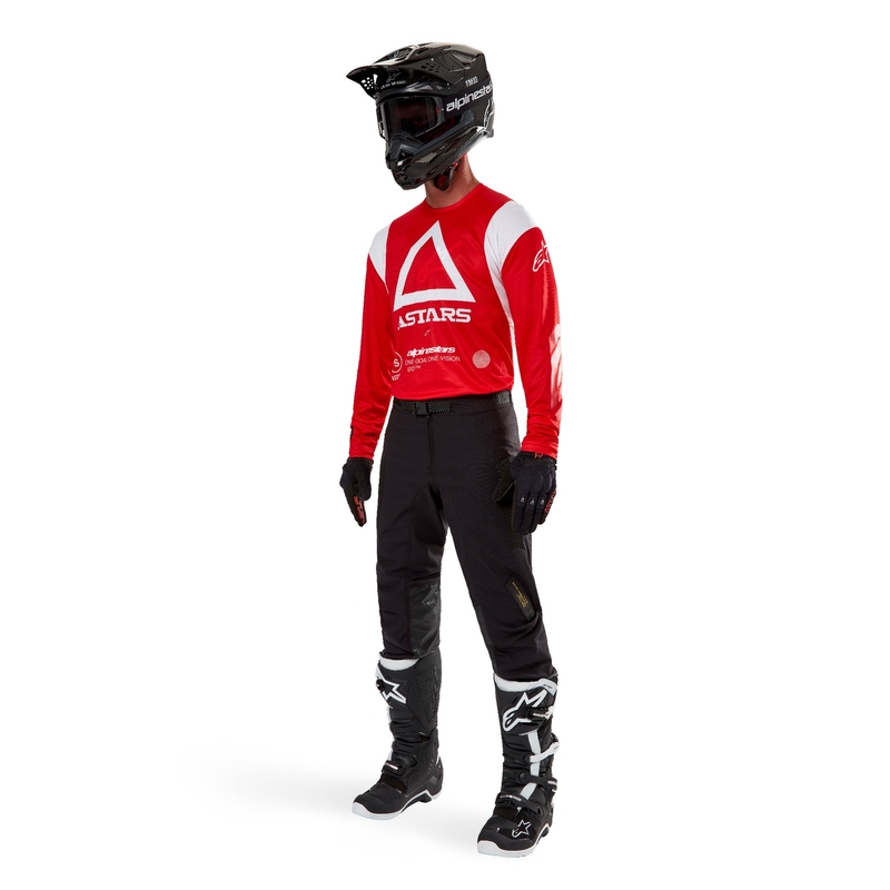 Alpinestars Techdura Motocross-bukser Sort