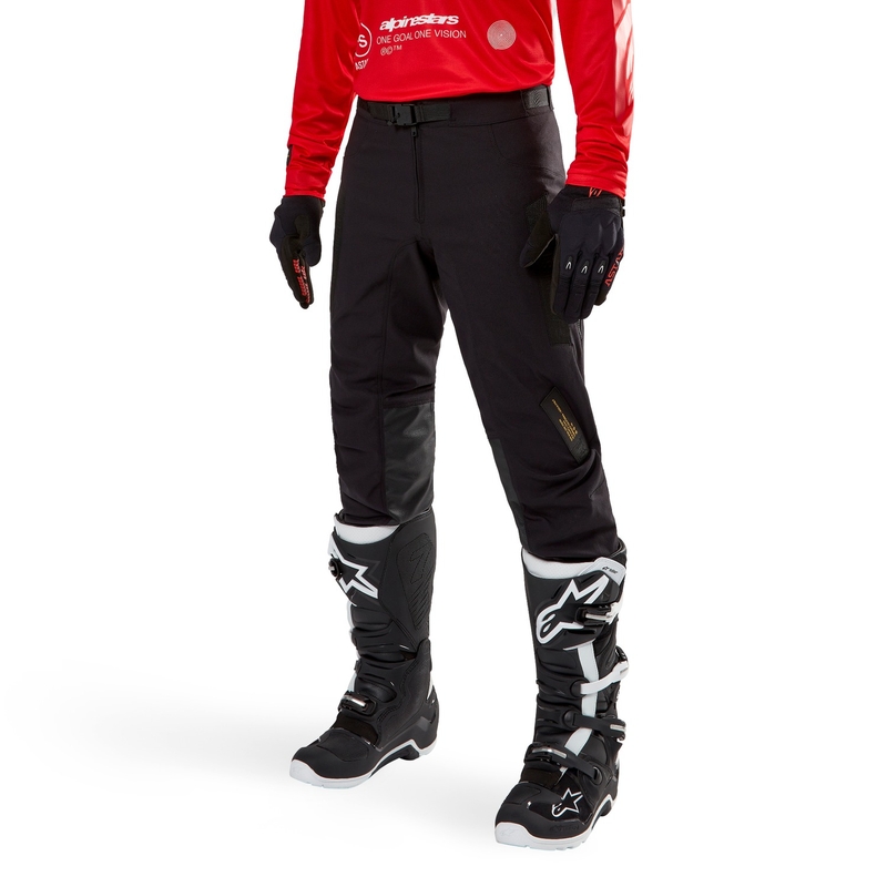 Alpinestars Techdura Motocross-bukser Sort