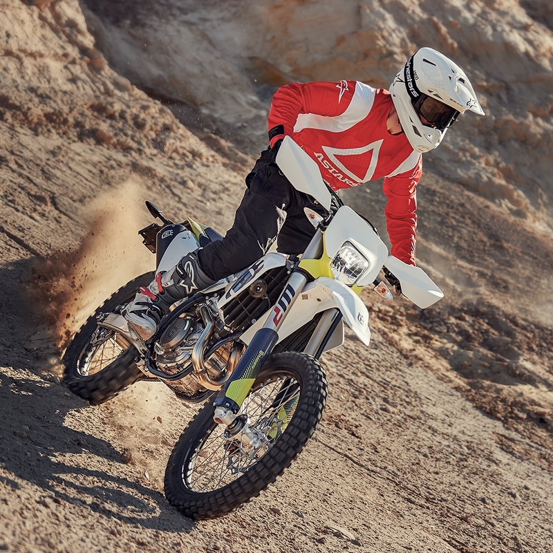 Alpinestars Techdura Motocross-bukser Sort