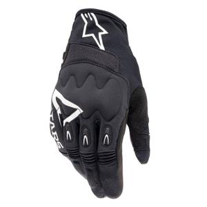 Alpinestars Techdura motocrosshandsker sort og hvid
