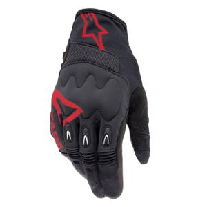 Alpinestars Techdura motocrosshandsker sort og rød