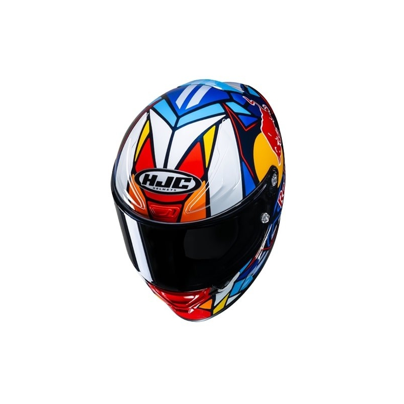 Integreret motorcykelhjelm HJC RPHA Redbull Misano GP MC21 multicolor