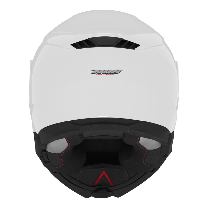 Flip-up motorcykelhjelm NOX N967 hvid