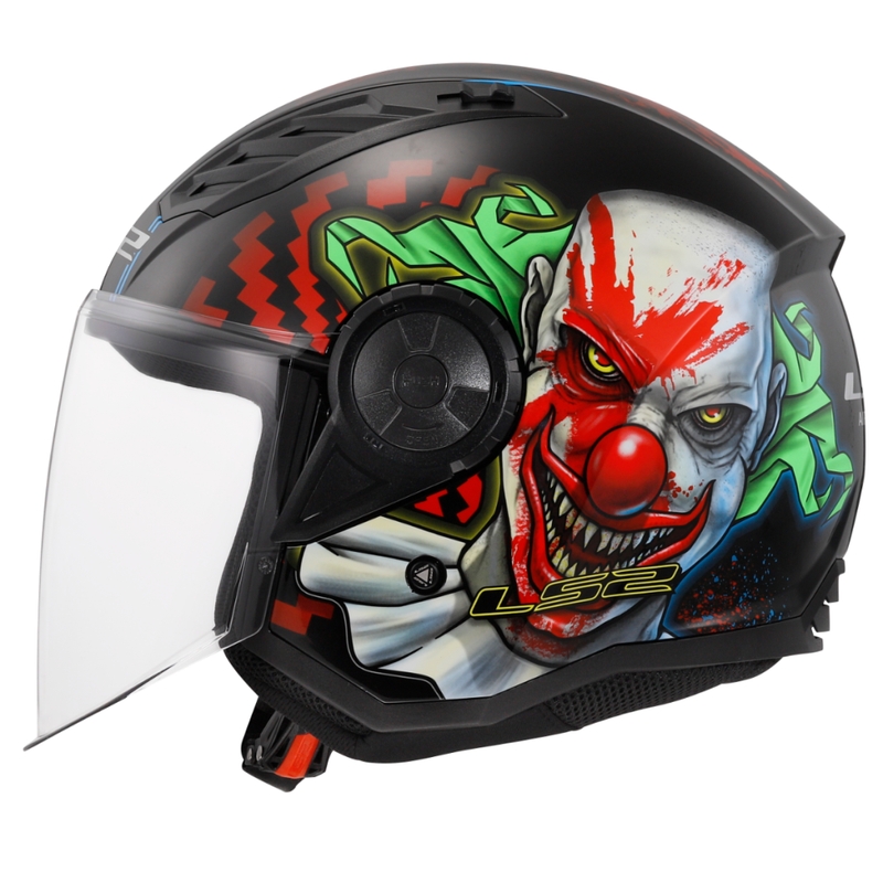 Åben motorcykelhjelm LS2 OF616 Airflow II Happy Dreams