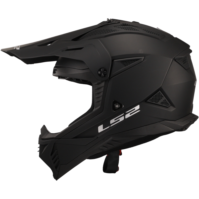 Motocrosshjelm LS2 MX708 Fast II Solid mat sort