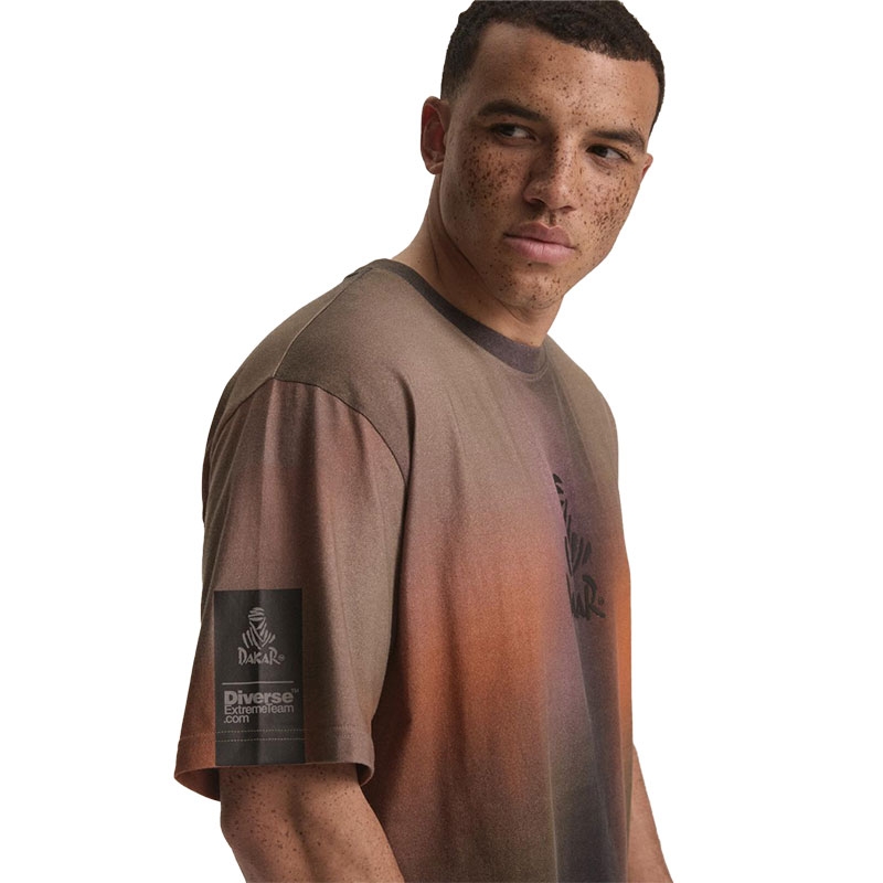 T-shirt Dakar DES 5 brun camo