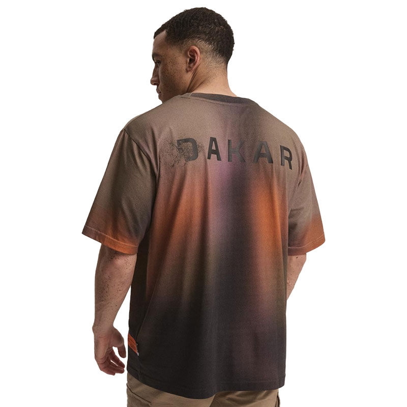 T-shirt Dakar DES 5 brun camo