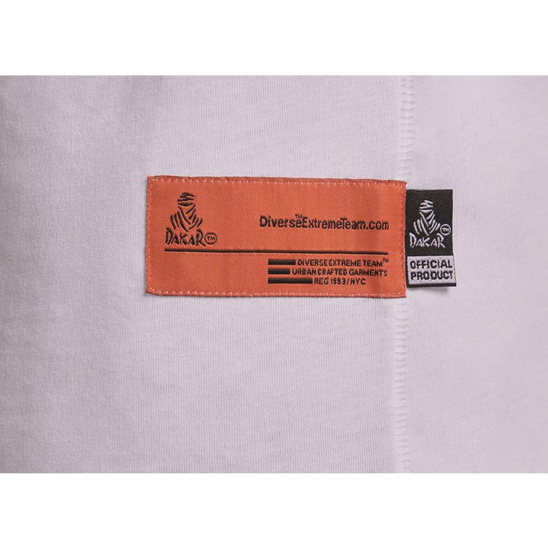 T-shirt Dakar Desert 03 hvid