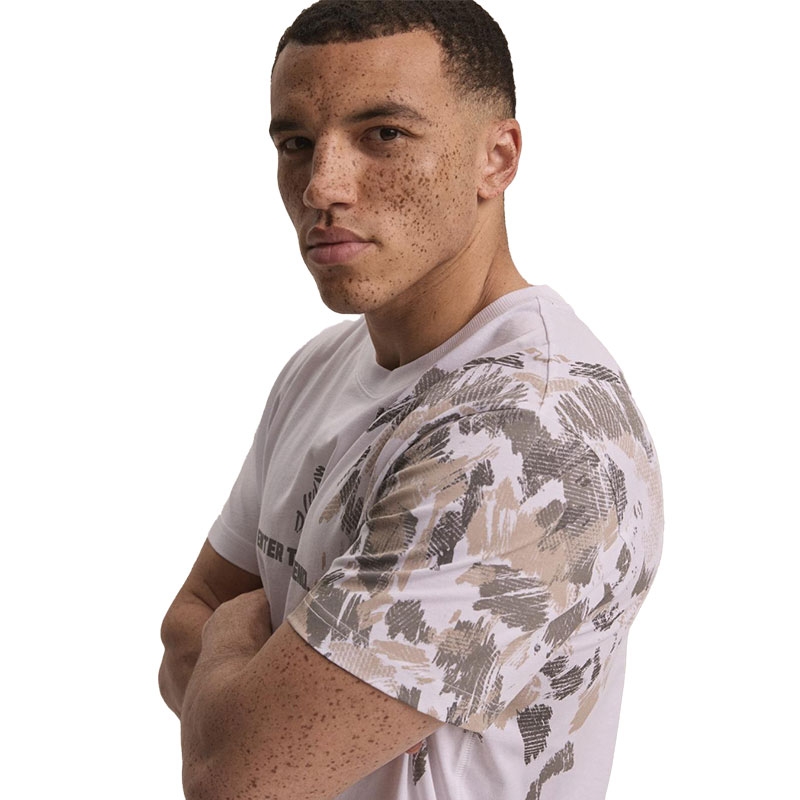 T-shirt Dakar Desert 03 hvid