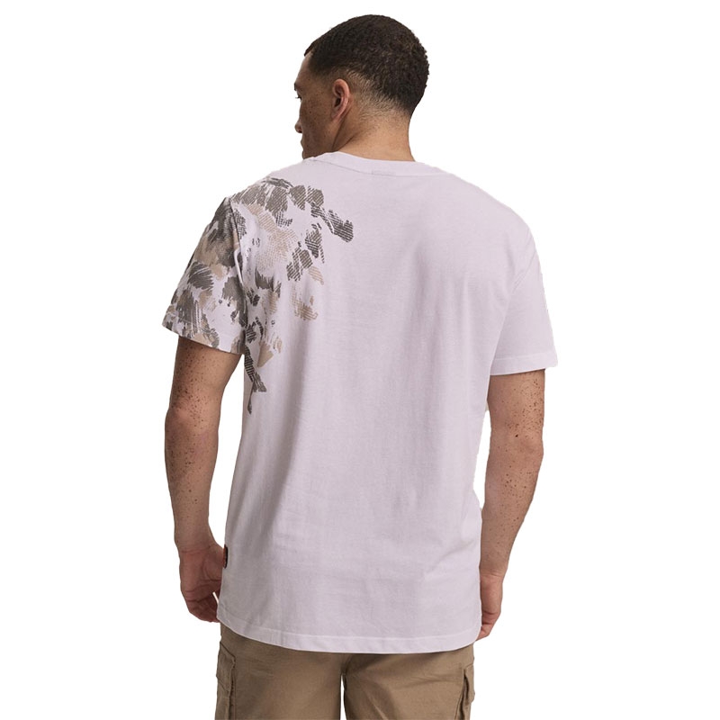 T-shirt Dakar Desert 03 hvid