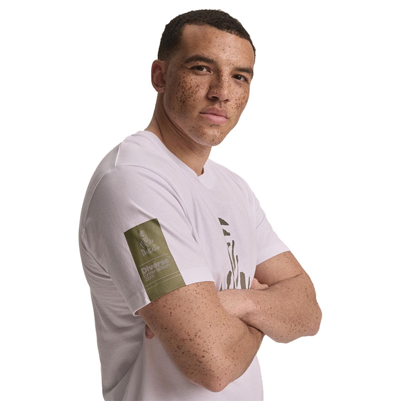 T-shirt Dakar Desert 04 hvid