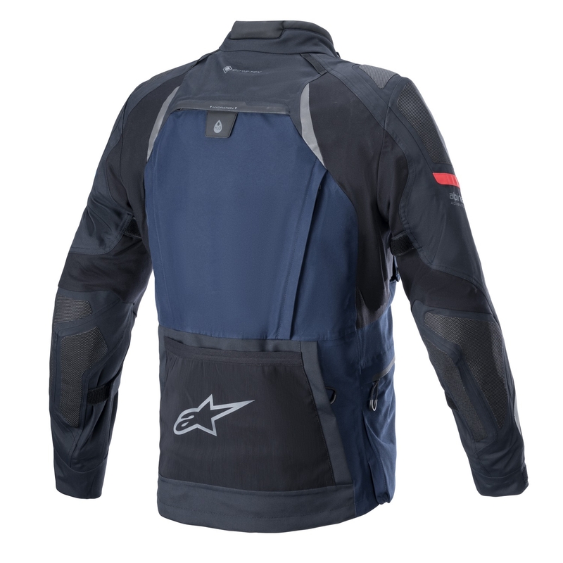 Alpinestars Boulder Gore-Tex mørkeblå-sort motorcykeljakke