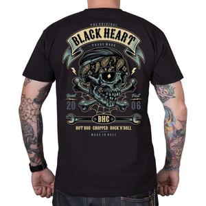 T-shirt Black Heart Bandana Boy sort
