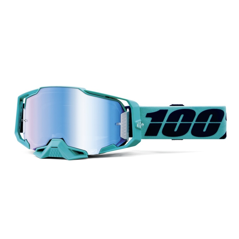Motocross-briller 100% ARMEGA Estrel blå plexi