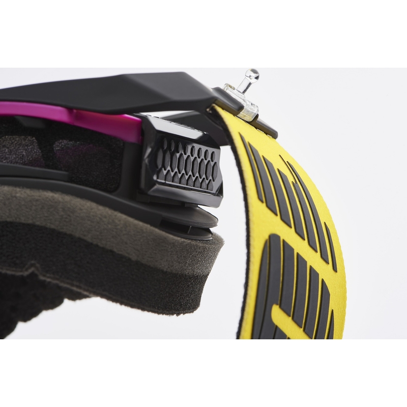 Motocross-briller 100% ARMEGA 91 guld plexi
