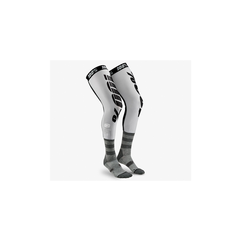 Knæstrømper 100%-USA REV sort-grå