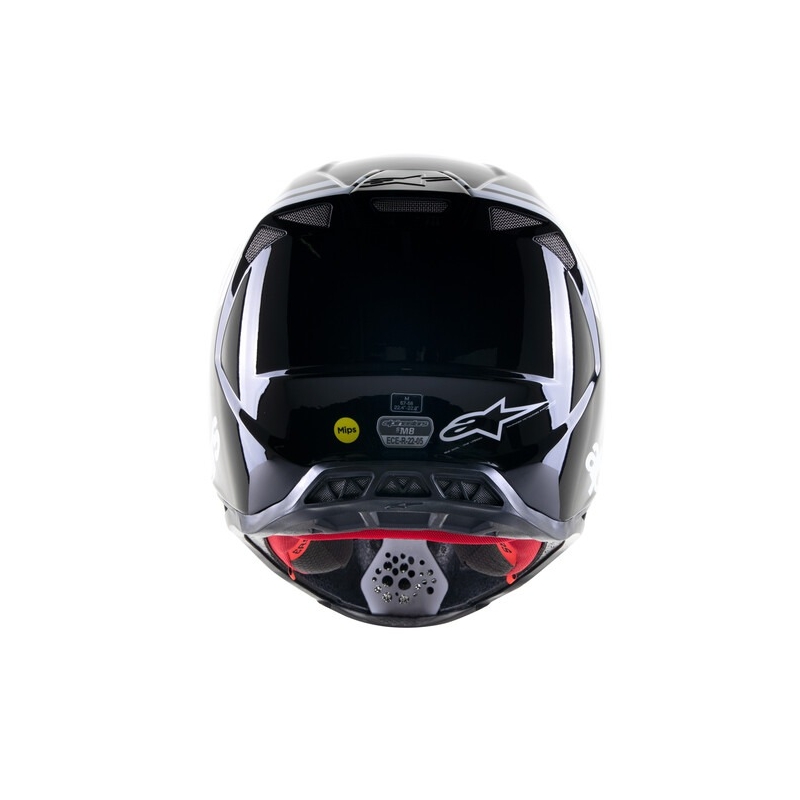 Alpinestars Supertech S-M8 Radium 2 motocrosshjelm sort og hvid