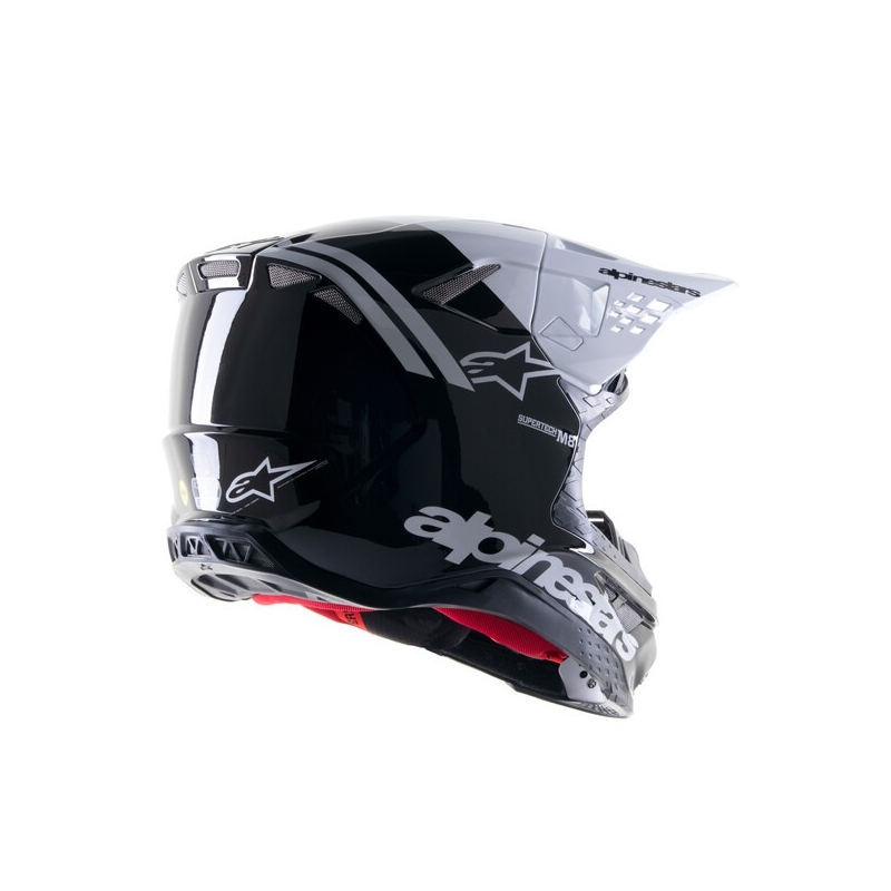 Alpinestars Supertech S-M8 Radium 2 motocrosshjelm sort og hvid