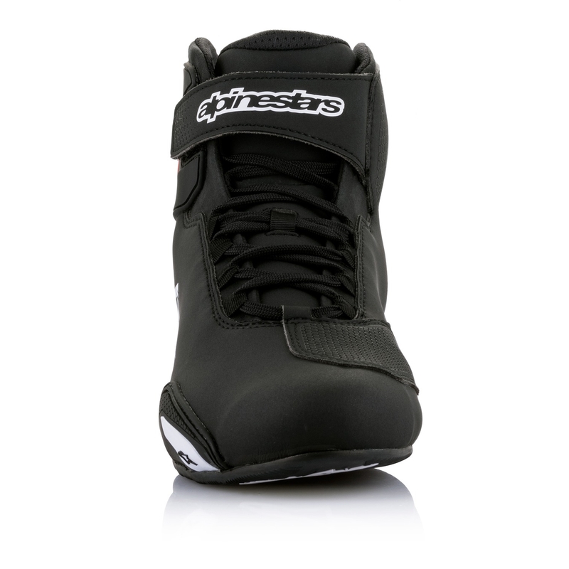 Alpinestars Sector Black-White-Fluo Red motorcykelstøvler