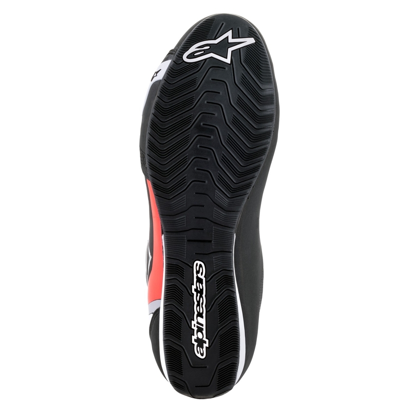 Alpinestars Sector Black-White-Fluo Red motorcykelstøvler