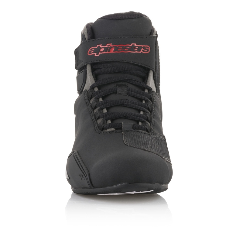 Alpinestars Sector sorte og røde motorcykelstøvler