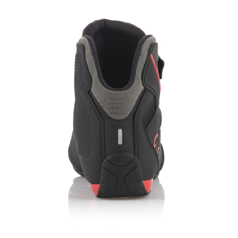 Alpinestars Sector sorte og røde motorcykelstøvler