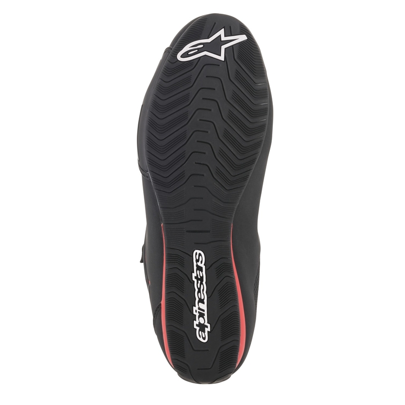 Alpinestars Sector sorte og røde motorcykelstøvler