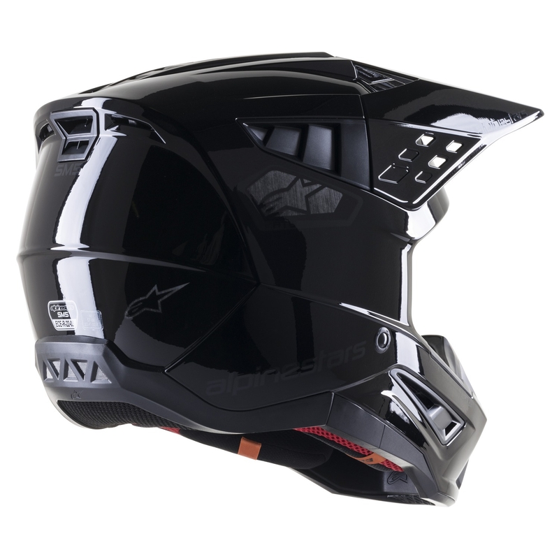 Alpinestars S-M5 Scout motocrosshjelm sort og sølv