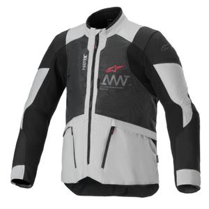 Alpinestars Amt 7 Air motorcykeljakke lysegrå-sort