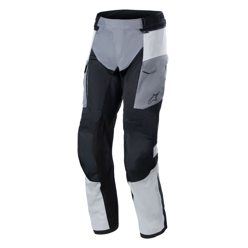 Alpinestars Andes Air Drystar Light Grey-Dark Grey-Black-Fluo Yellow motorcykelbukser