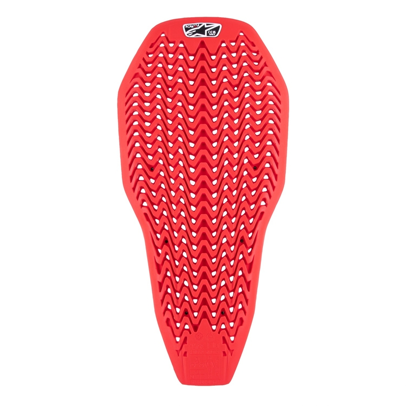 Alpinestars Nucleon Plasma rød-sort forlænget rygmarvsbeskytter