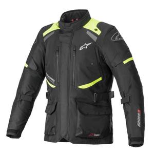 Alpinestars Andes Drystar 3 sort-fluogul motorcykeljakke