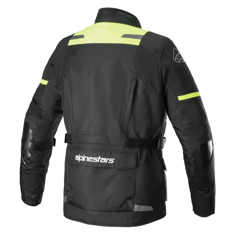 Alpinestars Andes Drystar 3 sort-fluogul motorcykeljakke