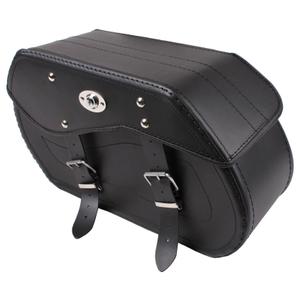 Chopper RSA-12A motorcykeltasker i læder med lås