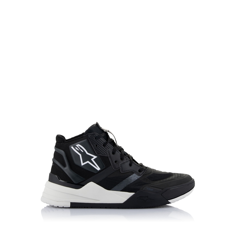 Alpinestars Speedflight motorcykelstøvler i sort og hvid