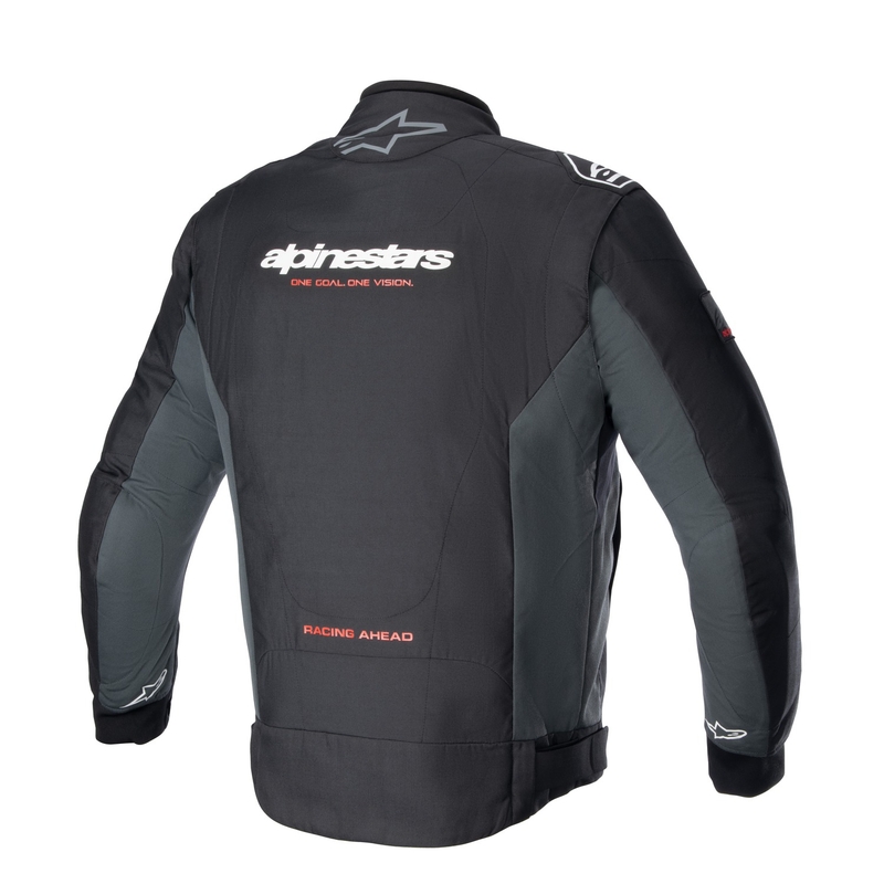 Alpinestars Monza Sport sort-grå-rød-hvid motorcykeljakke