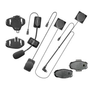 Udskiftning af HD audiokit Interphone med flad mikrofon til TOUR, ACTIVE, CONNECT