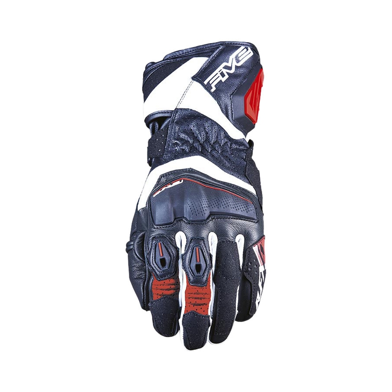 Motorcykelhandsker FIVE RFX4 EVO sort-hvid-rød