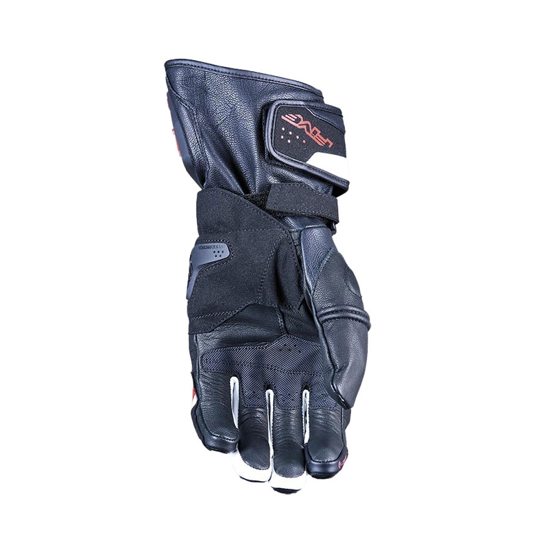 Motorcykelhandsker FIVE RFX4 EVO sort-hvid-rød