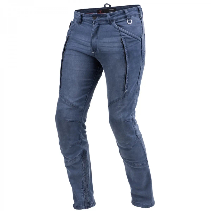 Shima Ghost blå motorcykeljeans