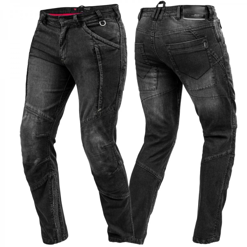 Shima Ghost sorte motorcykeljeans