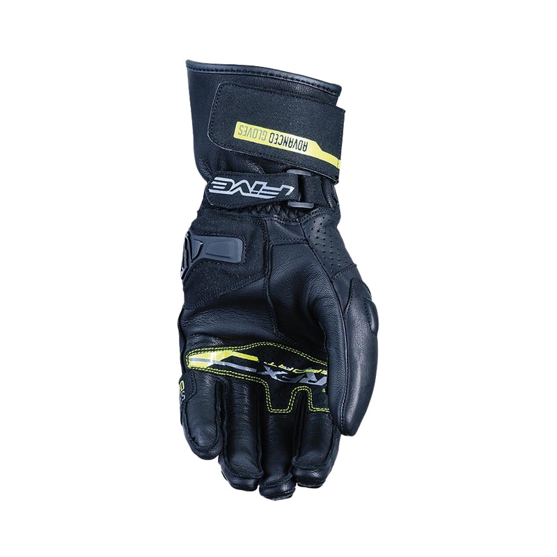 Motorcykelhandsker FIVE RFX Sport sort-fluogul