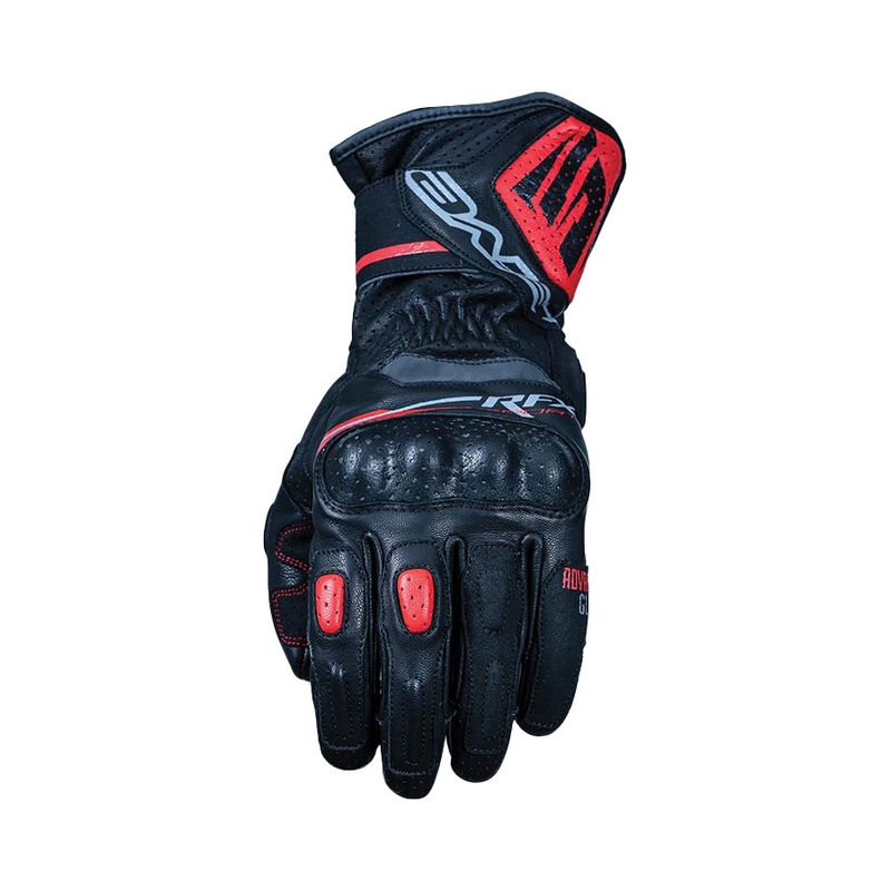 Motorcykelhandsker FIVE RFX Sport sort-rød