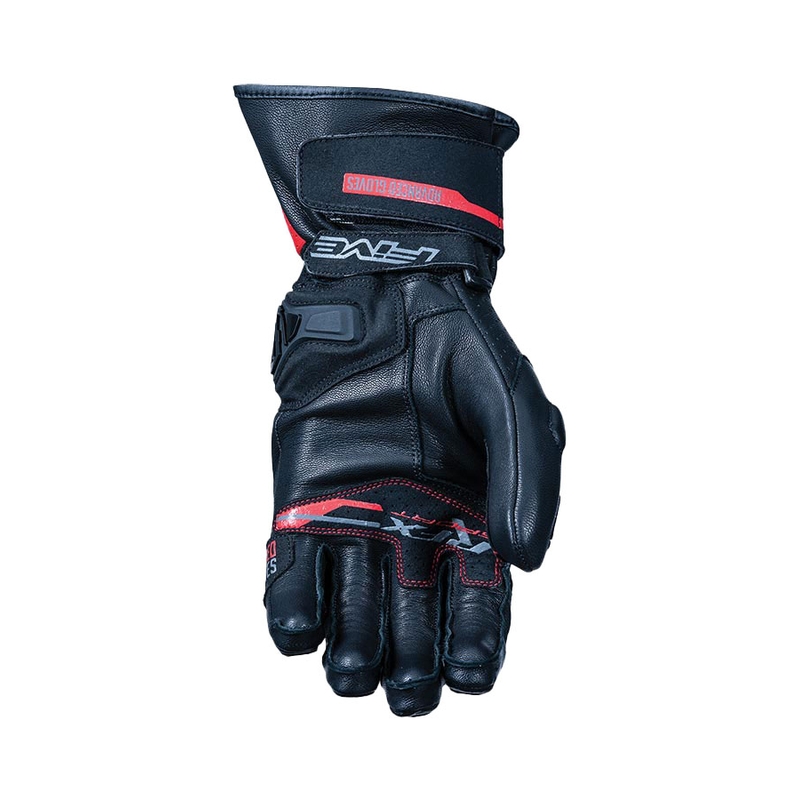Motorcykelhandsker FIVE RFX Sport sort-rød