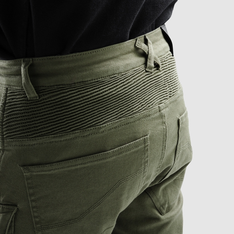 Ozone Faster TP Green motorcykeljeans