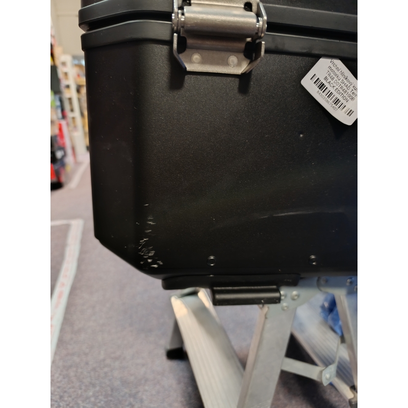 Topkuffert i aluminium til motorcykel SHAD Terra TR48 BLACK EDITION - II. kvalitet
