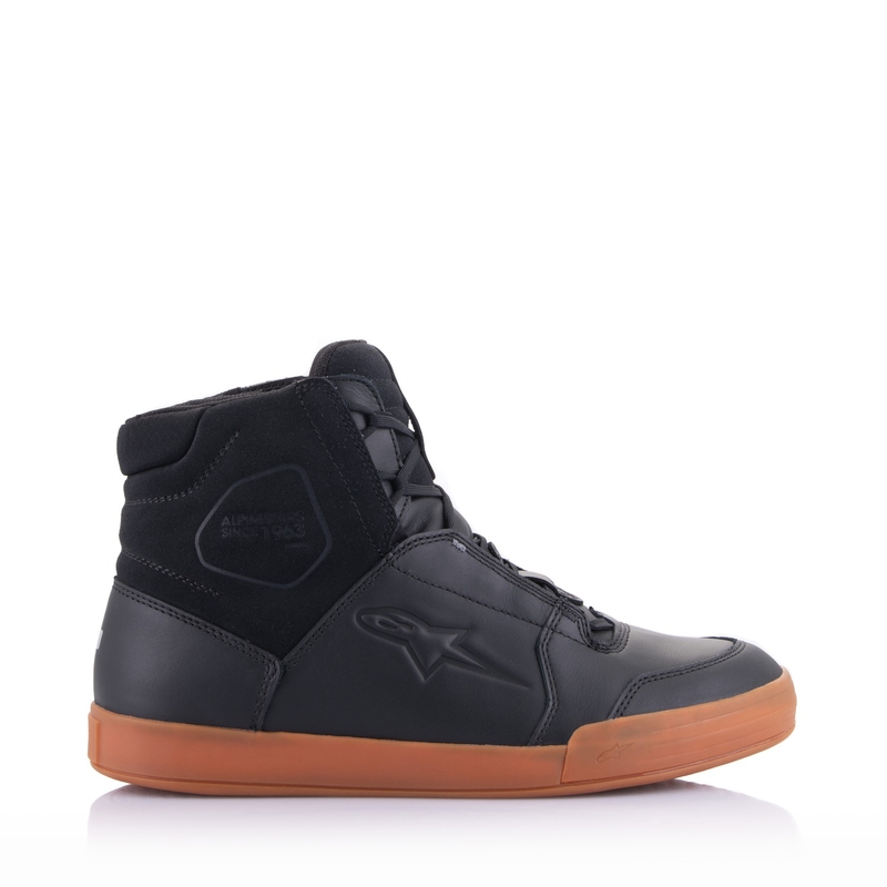Alpinestars Chrome Drystar sorte og brune motorcykelstøvler